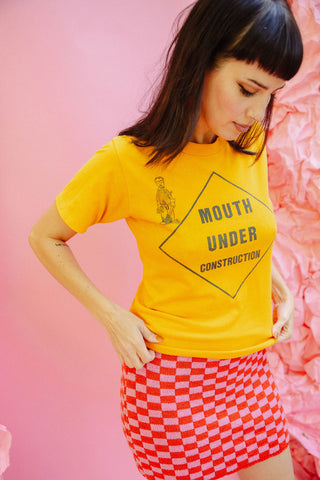 Vintage ‘Mouth Under Construction’ 70s Tee